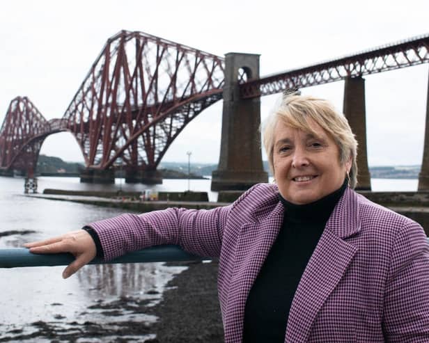 Christine Jardine MP at Forth Bridge
