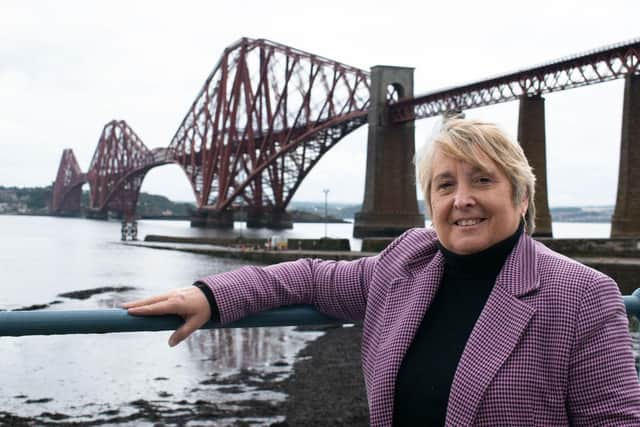 Christine Jardine MP at Forth Bridge