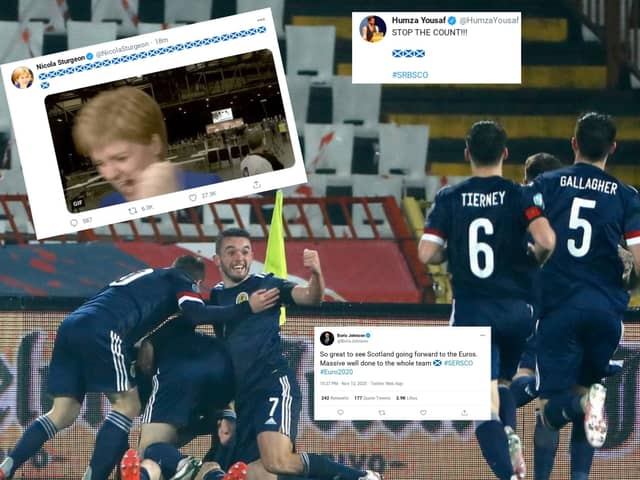 David Marshall's penalty save sent the nation into meltdown tonight.