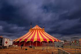 A few days before the arrival of the performers the riggers would appear to erect the big top.