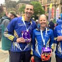 Forth Valley Orienteers’ delighted sprint medallists from the recent Jan Kjellstorm Festival (Photo: Submitted)