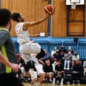 Bantu Burroughs was on top form for Falkirk Fury as they defeated Renfrew Rocks last time out away from home (Photo: Michael Gillen)