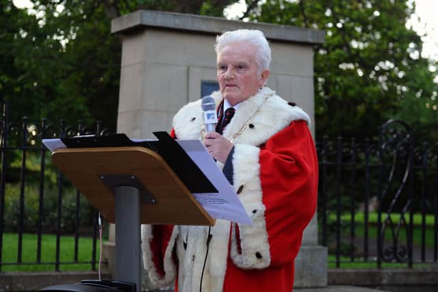 Provost Billy Buchanan has led the cross-party thanks to communities and council staff