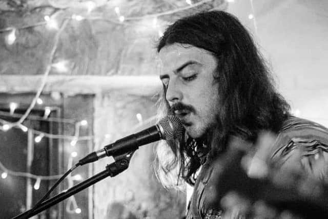 Lewis White of Denny-based band, Danko (pic: submitted)