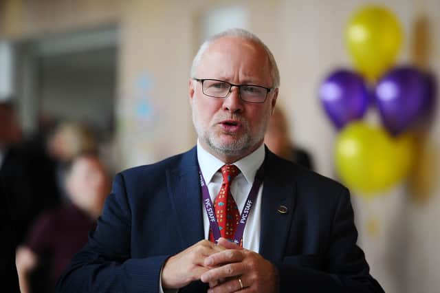 Forth Valley College Principal Dr Ken Thomson. (Pic: Michael Gillen)