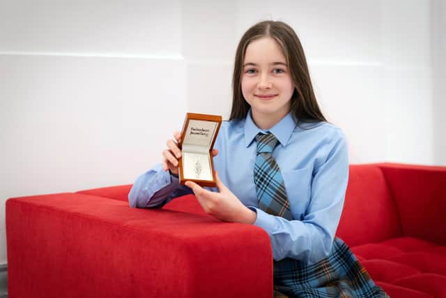 Isla Duke who won the Silver Pendant at the 2023 Royal National Mod in Paisley. Pic Contributed