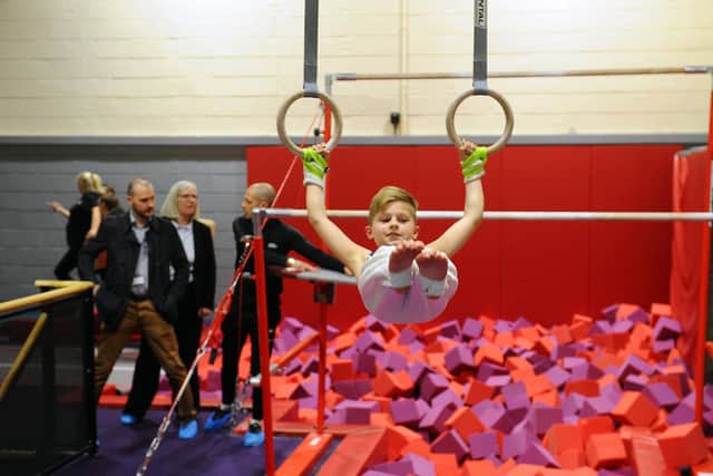 Young gymnasts remain unable to use Carron Gymnastics Centre. Picture: Michael Gillen.