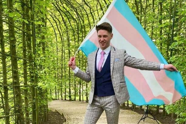 Alexander Wright is taking part in the Mr Gay Great Britain finals in August.  (pic: submitted)