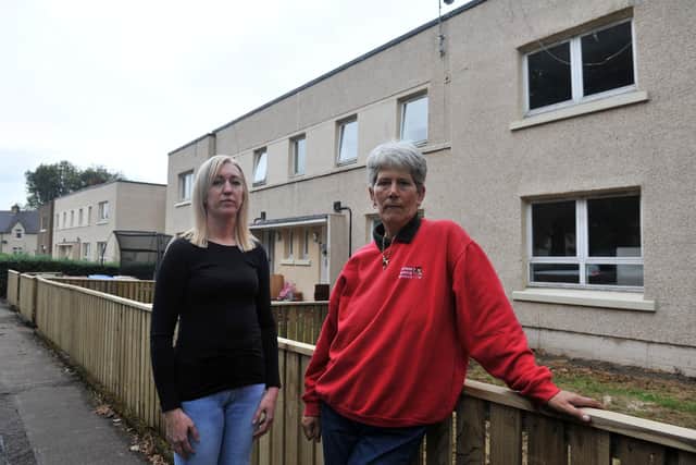 Thornton Avenue residents, Norah Allan, left, and Angela Morton are sick and disgusted by the continued rat infestation they are forced to deal with