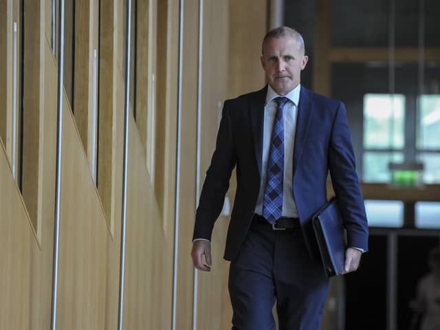 Michael Matheson, health secretary and MSP for Falkirk West, has agreed he will reimburse £11,000 bill for roaming charges.  (Pic: Lisa Ferguson)
