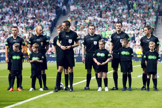 Previous Scottish Cup referee mascots