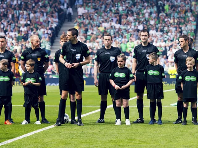 Previous Scottish Cup referee mascots