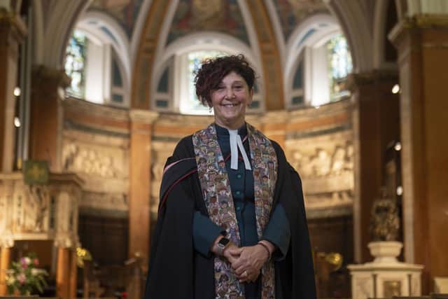 The Reverend Sally Foster-Fulton is the Moderator Designate of The Church of Scotland 2023. Pic: Andy O'Brien
