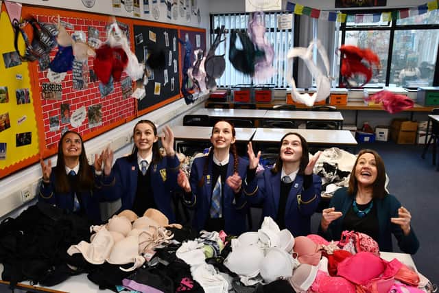A team of senior pupils called Lady Business have been running a project they have called The Uplift.