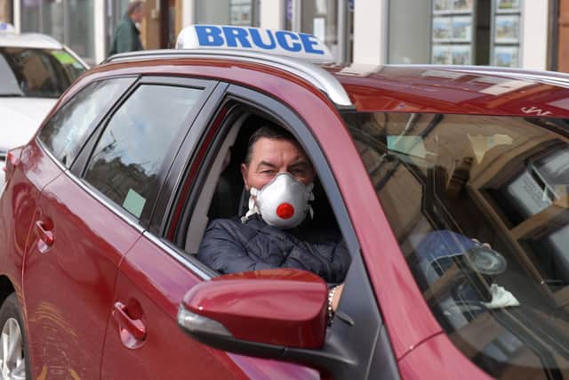 Taxi driver Paul Traynor is finding the coronavirus lockdown particularly tough