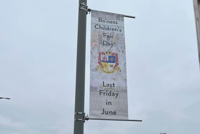 Most of the banners have been allowed to remain following talks with the lamppost manufacturers!