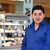Erdal Ozer, owner of The Allotment Cafe, is one of the local business owners featuring in a series of 'behind the business' videos commissioned by Falkirk Delivers (pic: Michael Gillen)
