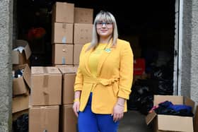 Paulina Piotrowska has organised the collection for Ukraine in Camelon