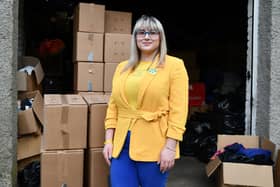 Paulina Piotrowska has organised the collection for Ukraine in Camelon