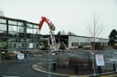 Forth Valley College Middlefield Building demolished January 2015
