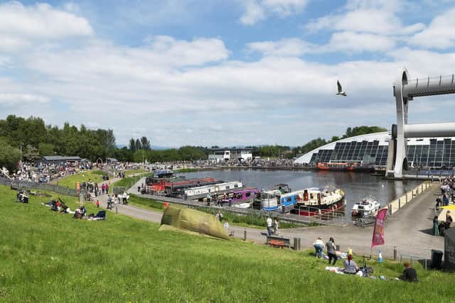 Revolution Festival returns to the Falkirk Wheel this weekend. (Pic: Peter Sandground)