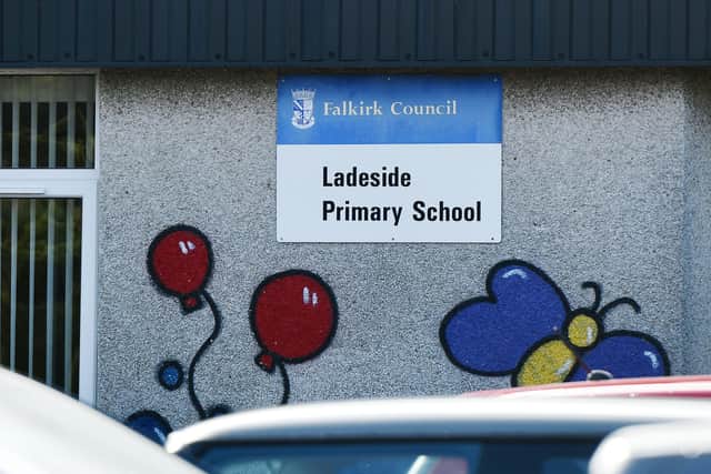 A Ladeside Primary School pupil has tested positive for coronavirus
