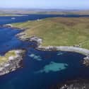 Vaila is an idyllic island with its own jetty and a ten minute boat trip to the Shetland mainland
Pic: Savills