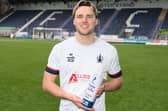 Falkirk winger Ethan Ross has been named as William Hill Championship player of the month for October (Photo: Ian Sneddon)