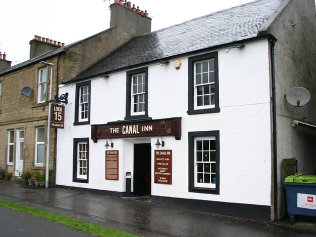 The Canal Inn's competition success was mentioned in the Scottish Parliament