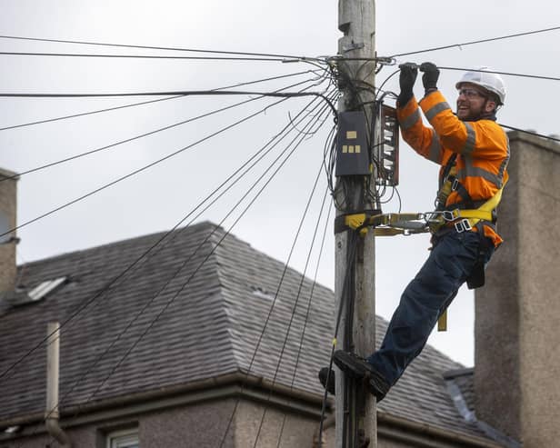 Openreach is starting work to build a new ultrafast broadband network in Falkirk