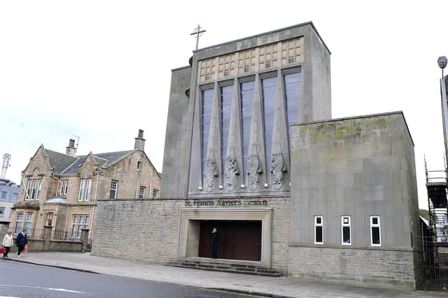 Tarnawski would show up at St Francis Xavier Church, in Hope Street, Falkirk, when his niece was in attendance