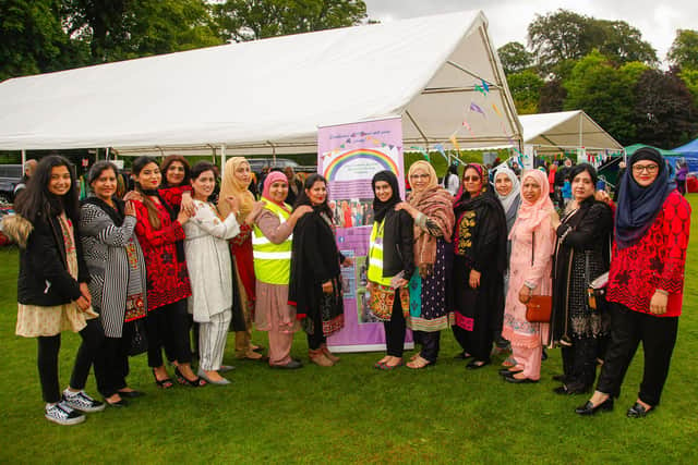 A previous Eid In The Park held in 2019 when it took place in Callendar Park. Pic: Scott Louden