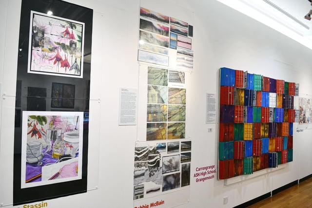 Shining a Light is a platform for last year's Advanced Higher Art pupils to showcase their work.