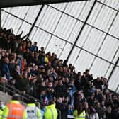 Falkirk fans (Pic Michael Gillen)