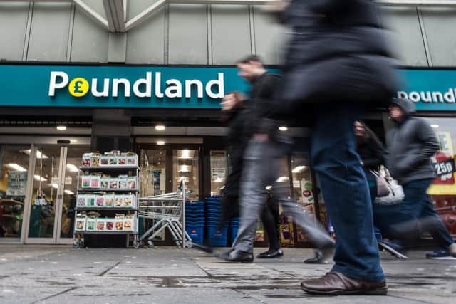 Poundland is preparing to reopen its store in The Howgate, Falkirk. Stock picture: John Devlin.