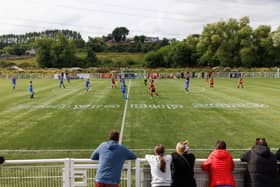 Match action from the Inchyra Cup