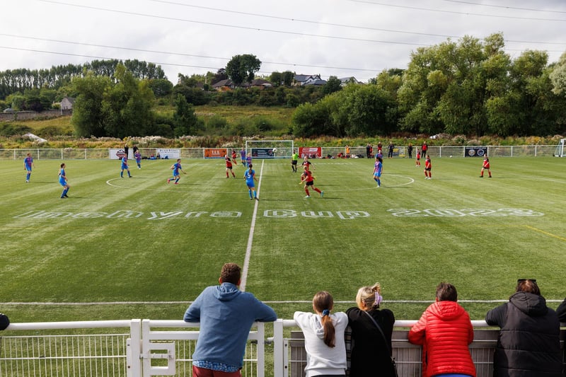 Match action from the Inchyra Cup