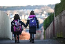 Children and young people from across the district returned to the classroom this week. Pic: John Devlin