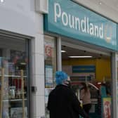 Poundland has shut its store in The Howgate, Falkirk for an indefinite period. Picture: Michael Gillen.