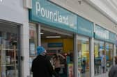 Poundland has shut its store in The Howgate, Falkirk for an indefinite period. Picture: Michael Gillen.
