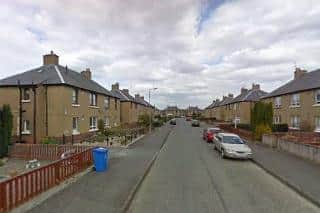 Robb attacked two people in Poplar Street, Grangemouth