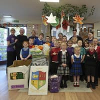 Young people at Stenhousemuir and Larbert out-of-school club support local charities