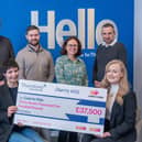 Thorntons Law donate their latest charity will total to Cash for Kids