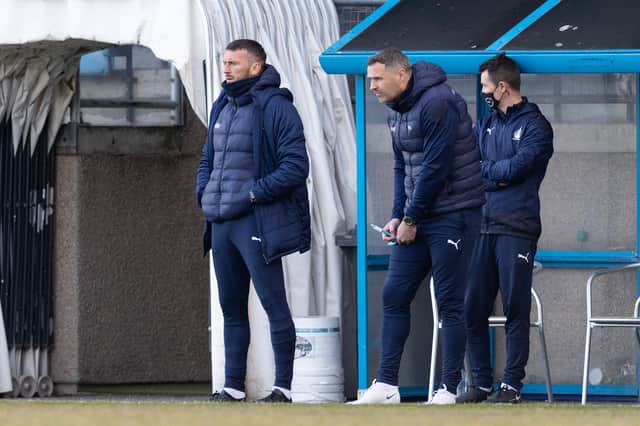 Falkirk co-manager David McCracken says he and Lee Miller sill have a job to do until they don't