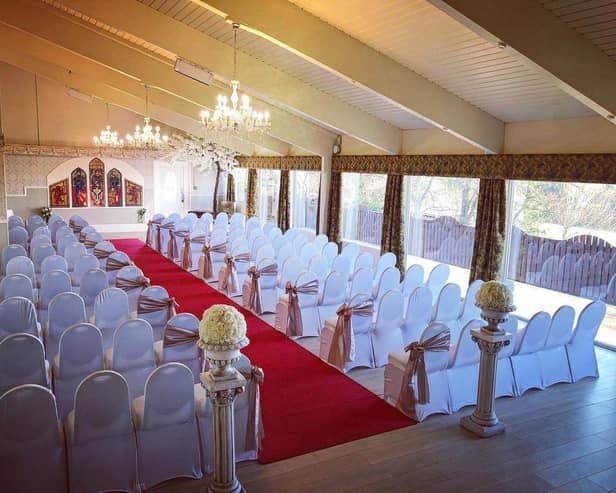 Everything is included in the all-inclusive Premier Package at this top wedding venue in the heart of central Scotland
