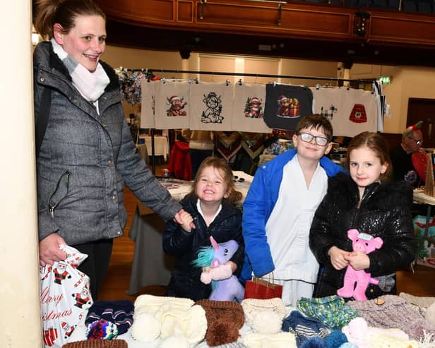 The Bo'ness Festive Fair for the Fair took place in the Town Hall recently.  (Pics: Michael Gillen)