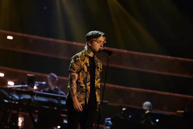 New Carron singer Craig Eddie made it past the blind auditions on The Voice on Saturday night. Picture: Rachel Joseph/ITV.
