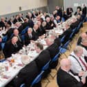 The Brethren enjoyed a celebration dinner in Rosebery Hall.