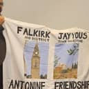 Mustafa Mustafa joins Reverend Bob Philip to celebrate the longstanding Antonine Frienship Link (Picture: Submitted)