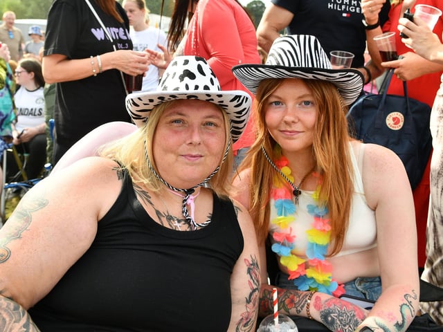 Cowboy hats are a festival must.